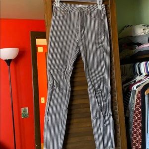 Pull and Bear, stripped jeans